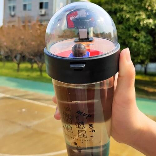 2020 cute water bottle, plastic water bottle, the same gift cup for couples, suitable for adult children water bottle