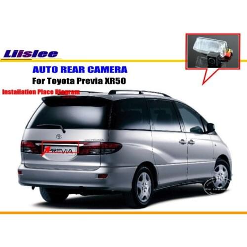 Car Rear view Camera For Toyota Previa XR50 Back Parking HD CCD RCA NTST PAL CAM Lamp OEM