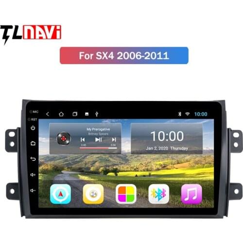 2G RAM 9 inch Android 10 full touch screen car multimedia system for Suzuki SX4 2006-2011 gps radio navigation
