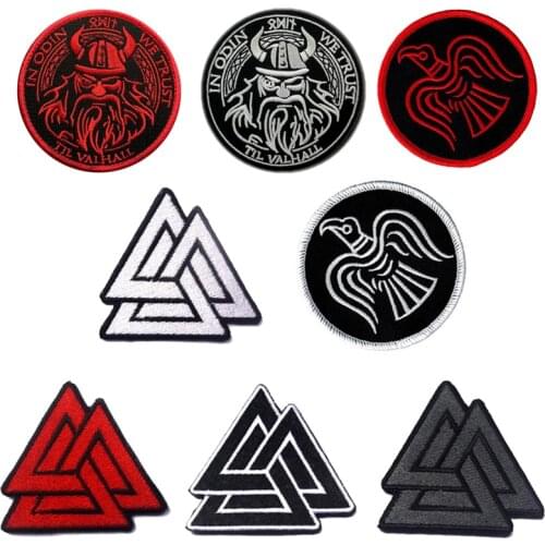 Best selling Empire Tactics Viking Symbol Pirate Tactics Morale Chapter Embroidery Armband Clothing Backpack Jacket Patch Badge