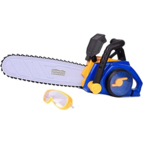 Children toy chainsaw Electric Model Chainsaw Tool Toy Simulation Childrens Chainsaw Machine Tool Kid Toy