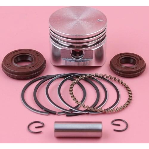 35mm Piston Ring Oil Seal Kit For Honda GX25 FG110 HHT25S 25cc 4 Stroke Trimmer Brush Cutter Lawn Mower Engine Part