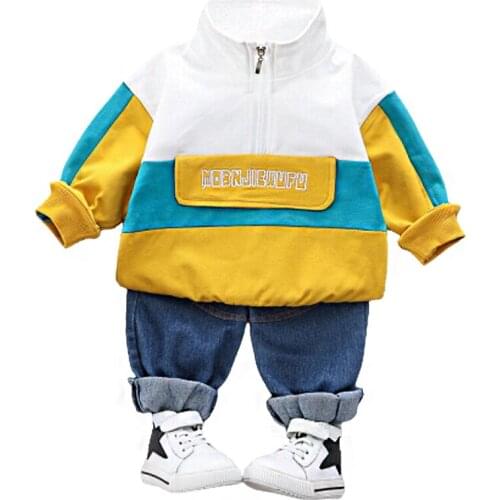 New Fashion Toddler Baby Boy Clothes Set Outfits Spring Autumn Boys Sports Clothes Children Clothing Suit For Boys Clothing Sets