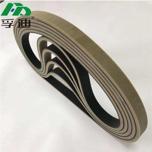 Good Friction /Wear-Resisting/8mm Conveyor Belt For Automatic High Speed Folder Folding Machine.Folder Glu Thickness Drive Belt