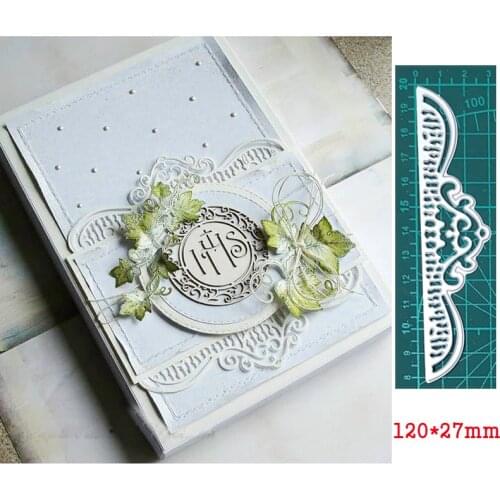 Metal Cutting Dies Lace Hollow Frame New Crafts Border Die Stencil For DIY Scrapbooking Paper Cards Embossing Die mold template