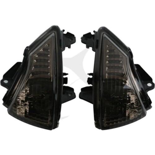 Motorcycle Turn Indicator Signal Winker For Kawasaki ER6N ER6F ER6R 2009-2011 2010 Black/Clear/Orange Lens hot