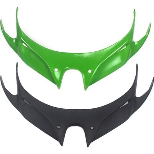 FOR Ninja 250 Ninja 400 2018-2019 Motorcycle Front Fairing Aerodynamic Winglets ABS Plastic Cover Protection Guards
