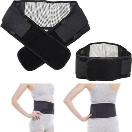 Adjustable Tourmaline Waist Brace Support Belt Band Self Heating Supports Magnetic Therapy Lumbar Waist Bandage Back Waist Belt