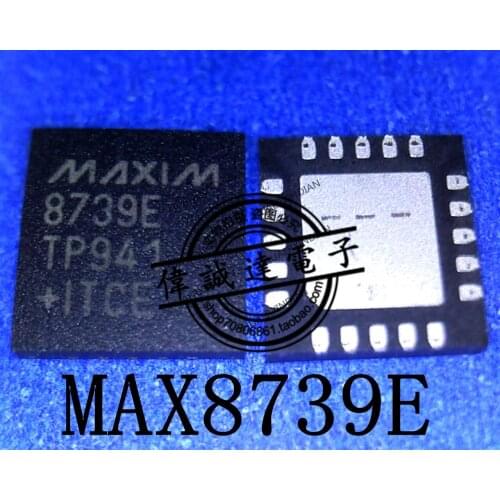 1Pieces new Original MAX8739ETP+T MAX8739E 8739E QFN20 In stock real picture