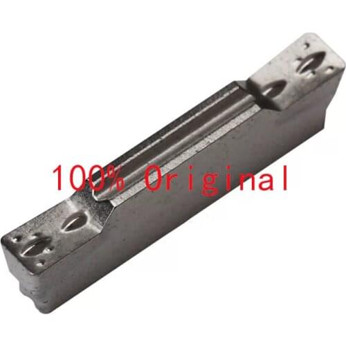 10PCS MGMN300-M CN2000 100% original grooving carbide inserts lathe cutter turning tool Parting and grooving tool