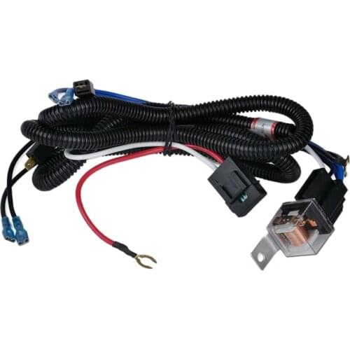 12V Horn Wiring Auto Parts Horn Modification Harness Relay Kit for Car Truck Grille Mount Blast Tone Horns