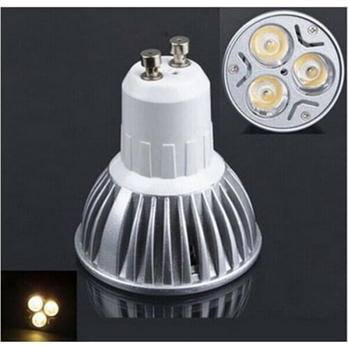 3W 4w 5W GU10 AC85~265V White/Warm white LED Bulb Light Spot Light LED Light Lamp