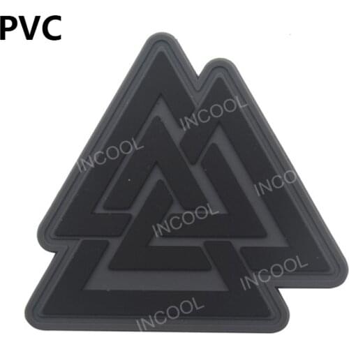 3D Embroidery/Rubber Patch Viking Military Tactical Patches Emblem Appliques PVC/Embroidered Badges