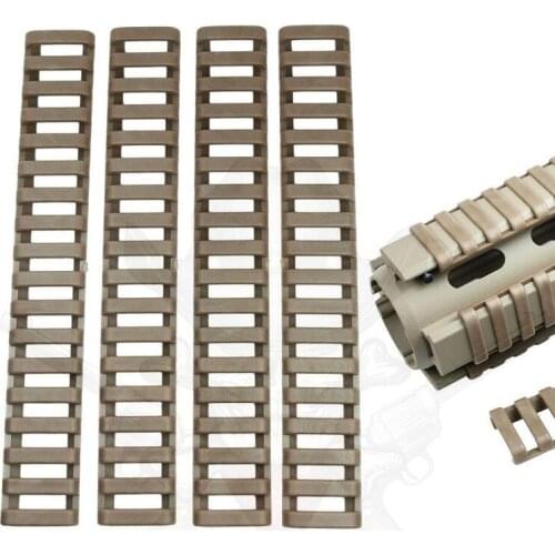 Ar15 accessories airsoft gun accessories rubber Ladder Rail Cover SET B TYPE for rifle scope for hunting