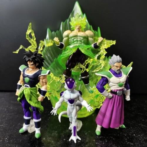 BANDAI Dragon Ball Super Action Figure Soul Limited Pb Hg Gacha Broly Movie Edition Enemy Character Edition