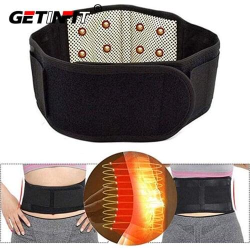 Black Tourmaline Magnetic Self-heating Belt For The Back Tourmaline Waist Product Therapy Ceinture Support Brace lumbar Massage