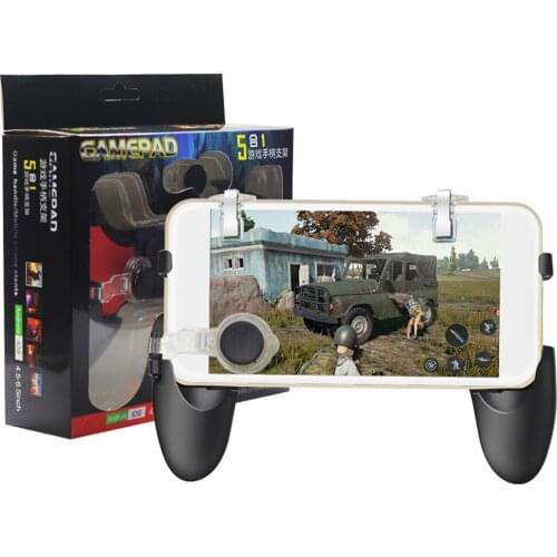 Mobile Phone Game Controller Gamepad Handle Moving Joystick and Fire Trigger for smartphone Games L1R1 PUBG Gamepad Handle