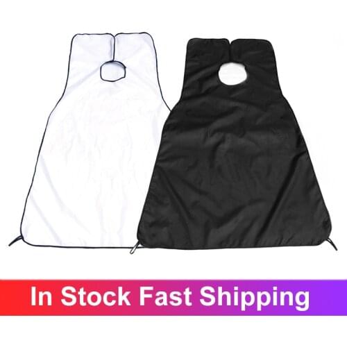 1Pc Man Beard Cutting Shaving Cape Apron For Shaving And Hair Cutting Can Attach To The Mirror Hair Beard Storage Styling Tools