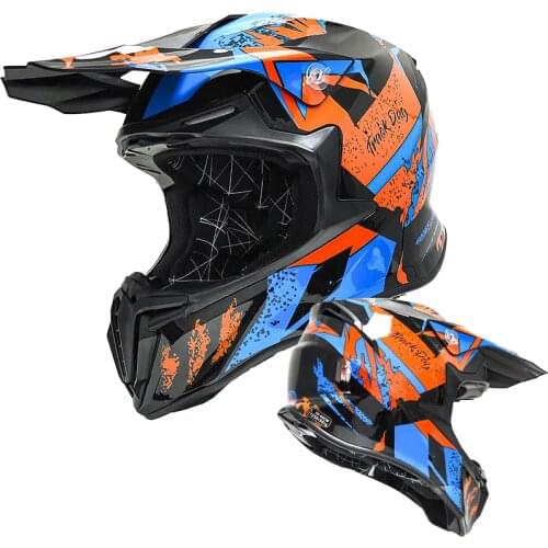 2020 New Virtue Racing Off-road Motorcycle Helmet DOT Motocross Professional Motorbike Dirt Bike Full Face Moto Helm Casco Drop