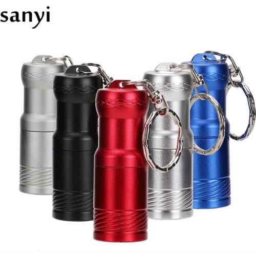 Super Mini Flashlight 1600 Lm Bright T6 LED Flashlight Torch Lamp Light 3 Modes Flashlight Use CR123A/16340 Battery for Camping
