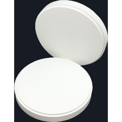 Dental Zirconia Blank Super Translucence Zirconia Puck White Color for False Teeth 98*25mm