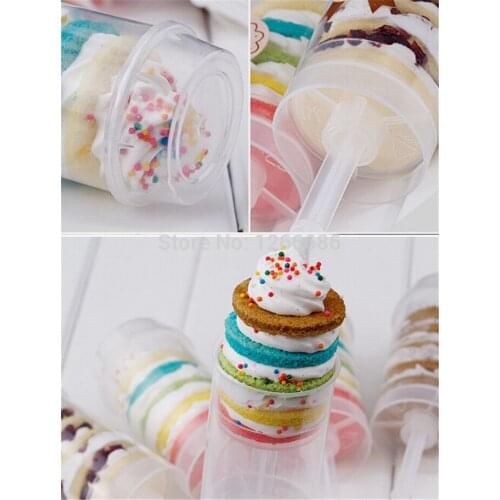 3000pcs/lot push up pop containers for cake/ice cream/Empty wedding cupcake containers