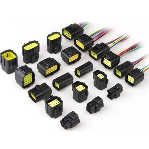 1P 2P 3P 4P 6P 8p 10P 12P Male Female Electrical Waterproof Electrical Wire Connector Plug