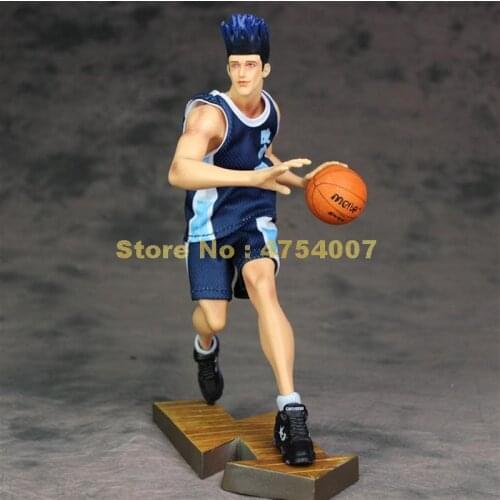 Anime slam dunk no.7 akira basketball player pvc action figure model collection 29cm Toy