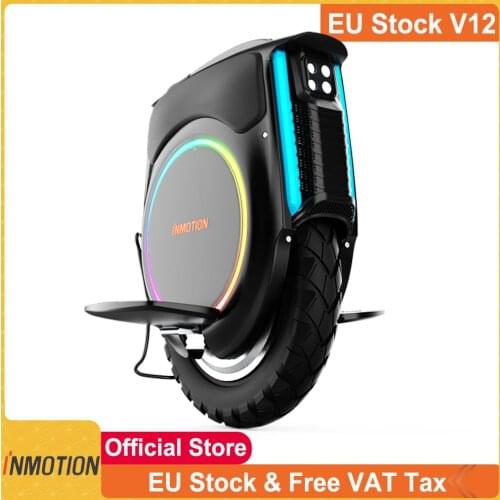 Free VAT Pre-Sale 2021 Newest INMOTION V12 Multifunctional Touch Screen 100V 1750wh 2500W Motor Top speed 70km/h