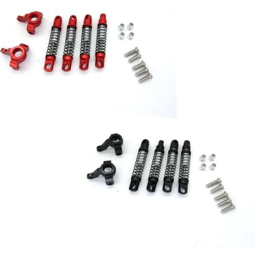 Jimny Suzuki 1/16 RC car spare parts Upgrade metal steering cup Shock absorber