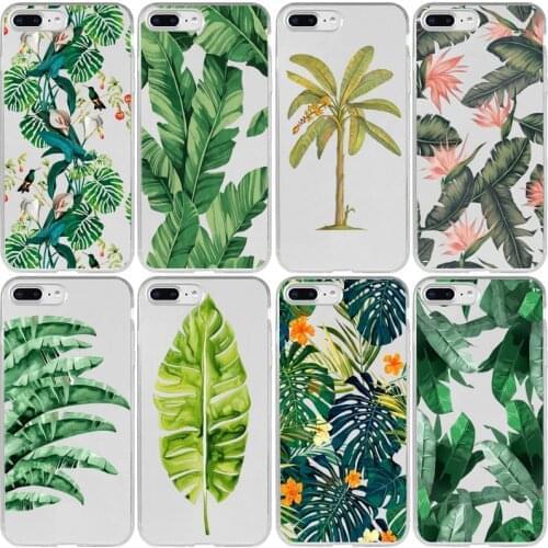 Summer Fruit Banana Tree leaves Cover Case for Xiaomi Note 10 9 8 SE 9T Pro Lite Explorer