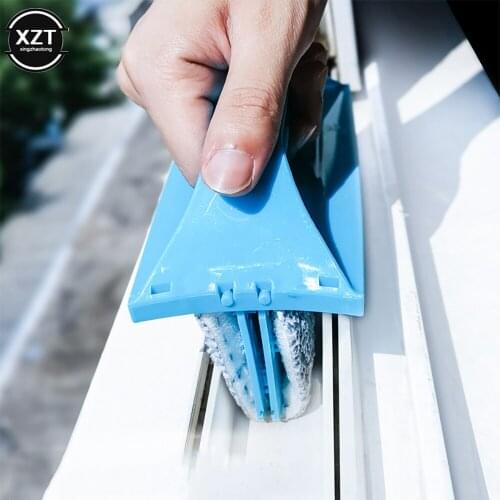 Magnetic Brush Wipe Glass Groove Blinds Cleaning Brush Washing Windows Sill Gap Track Brush Cleaning Tools For Cleaning Windows