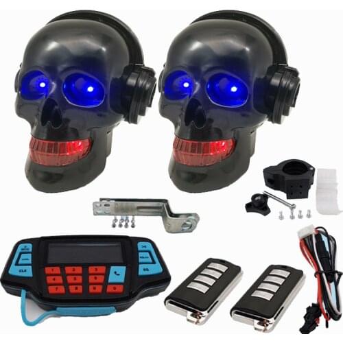 Motorcycle MP3 Speaker wireless alarm Subwoofer Horn Loud car 12v loudspeaker horn Motorbike speaker