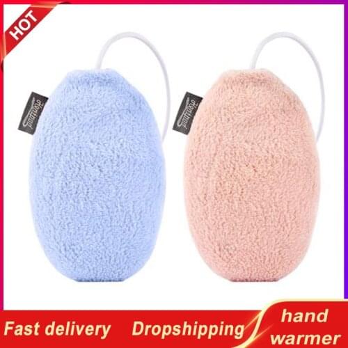 Hand Warmer Recharging Removable Plush Hand Warmer Pocket Safe Mini USB Hand Warmer Electric Hand Warmer Winter