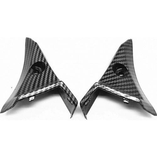 Front Nose Headlight Side Fairing Cowl Carbon fiber paint Fit For HONDA CBR600F 2011 2012-2013