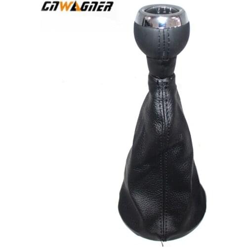 6 Speed MT Car Shift Knob Manual Lever with Leather boot For Mini Cooper R55 R56 R56N R57 R58 R59 R60 R61 F54 F55 F56 F57