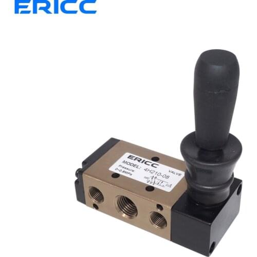 Pneumatic switch cylinder manual reversing 4h210-08 manual air control valve manual pull valve two position five-way hand valve
