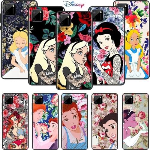 Disney Cartoon Animation Alice Princess For OPPO Realme 7i 7 6 6S 6i 5S 5i 3i 2 Narzo 10 20 Pro Global TPU Silicone Phone Case