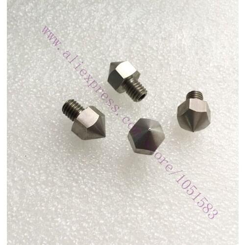 4pcs Stainless Steel MK8 Extruder Nozzle for 3.0mm MK Replicator, Ultimaker UM2 Reprap 3D Printer