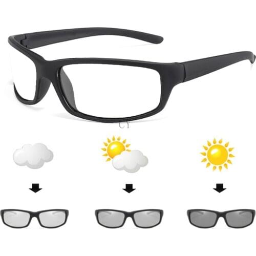 Sports Transition Sun Photochromic Reading Glasses Men Square Multifocal Diopter Progressive Glasse Female Reading Glasses FML