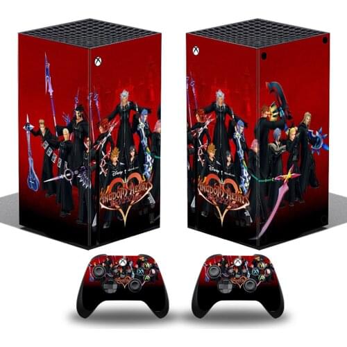 King Style Xbox Series X Skin Sticker for Console & 2 Controllers Decal Vinyl Protective Skins Style 1