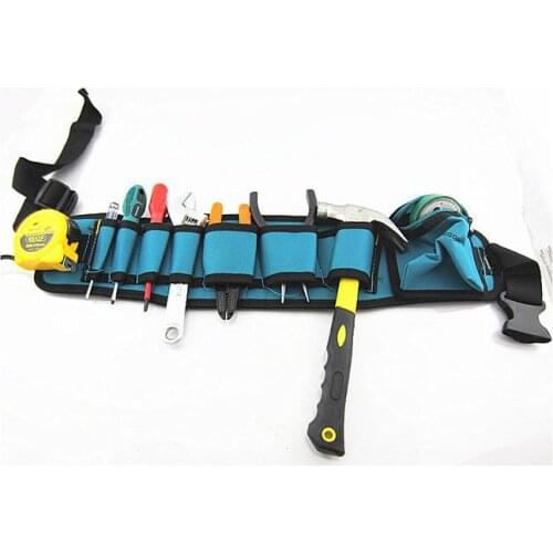SunRed high quality blue with black canvas tools bag for waist electrician tool NO.101 freeshipping wholesale