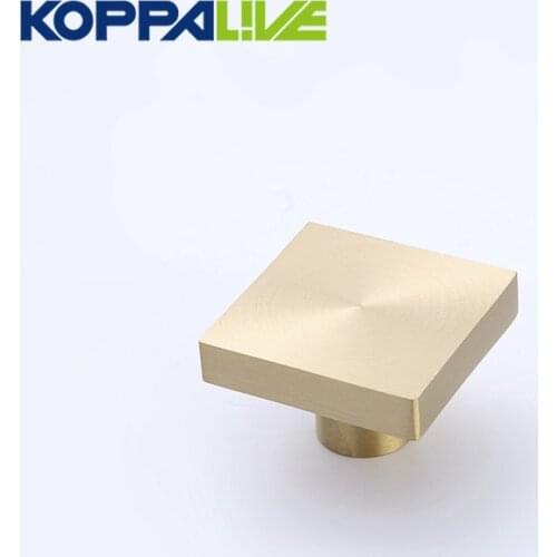 Hexagonal Unique Design Brass Wardrobe Knobs Dresser Drawer Pulls Kitchen Cabinet Knob Furniture handles