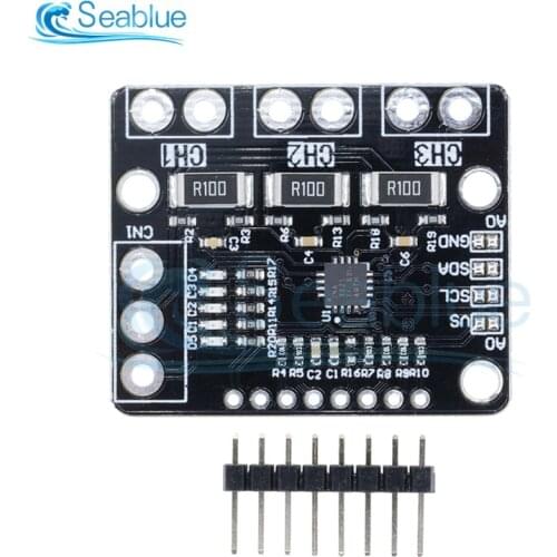 INA3221 Three Channel Current Power Detection Module With I 2C- and SMBUS-Compatible Interface