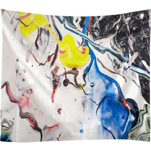 Creative 3D Printing Marbleization Apply Marbling Veined Marble Tapestry Wall Hanging Bed Spread Beach Towel Table Cloth YogaMat