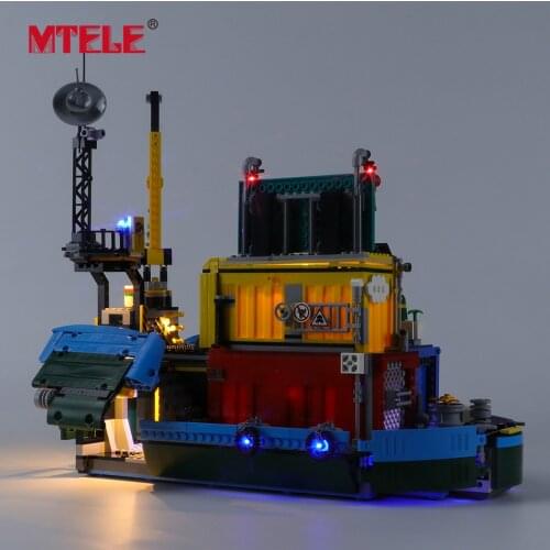 MTELE Brand LED Light Up Kit For Monky Kid’s Team Secret HQ Compatible With 80013