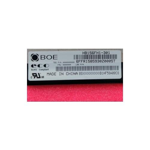 LCD Screen HB156FH1-301 HB156FH1 301 Matrix for laptop 15.6" FHD 1920X1080 Glossy Panel Replacement