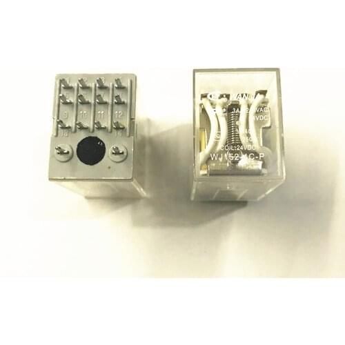 1pcs Relay WJ152-4C-P DC24V is the same as MY4N-J DC24V relay 14 feet 3A
