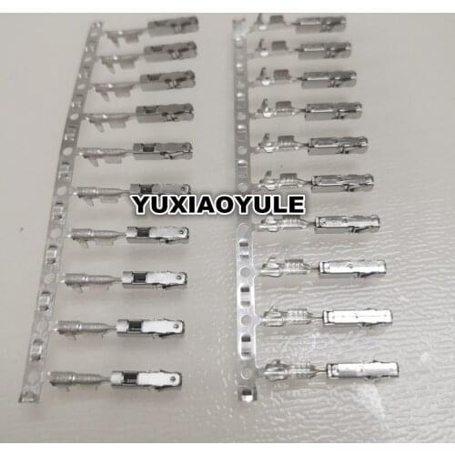 20/50/100/200/500/1000pcs/lot TE Crimp Terminals (Pins) For Repair Wire For Audi Volkswagen Skoda Seat 1241380-1 000979025E
