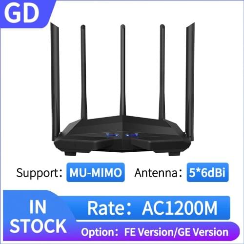 AC11 AC1200M Wireless Router 10/100/1000M WiFi Router Wireless Router Multilingual Language
